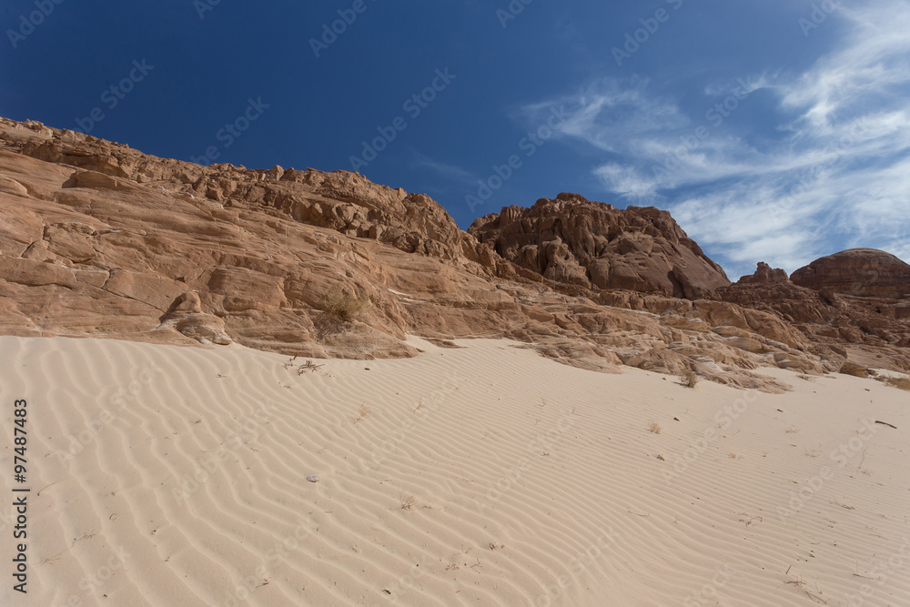 White Canyon in Egypt