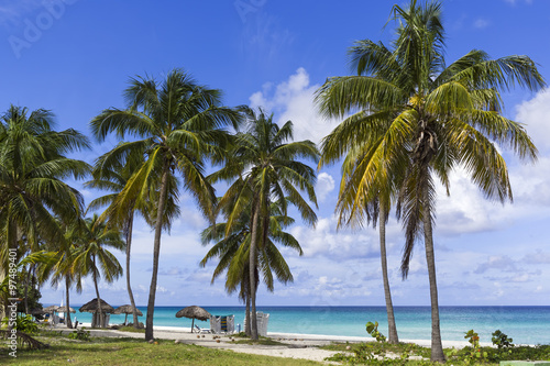 Varadero Strand Palmen © Blickfang