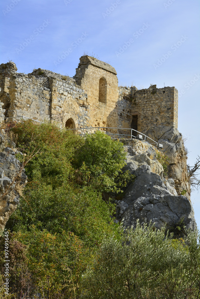 Cyprus, Saint Hilarion Castle in North Cyprus