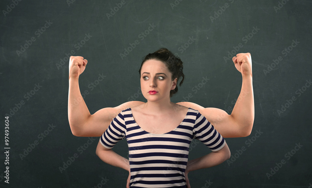 strong and muscled arms concept strong and muscled arms concept