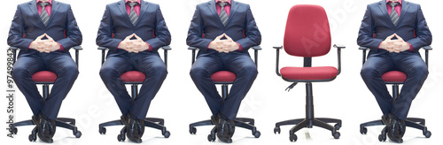 One vacant chair