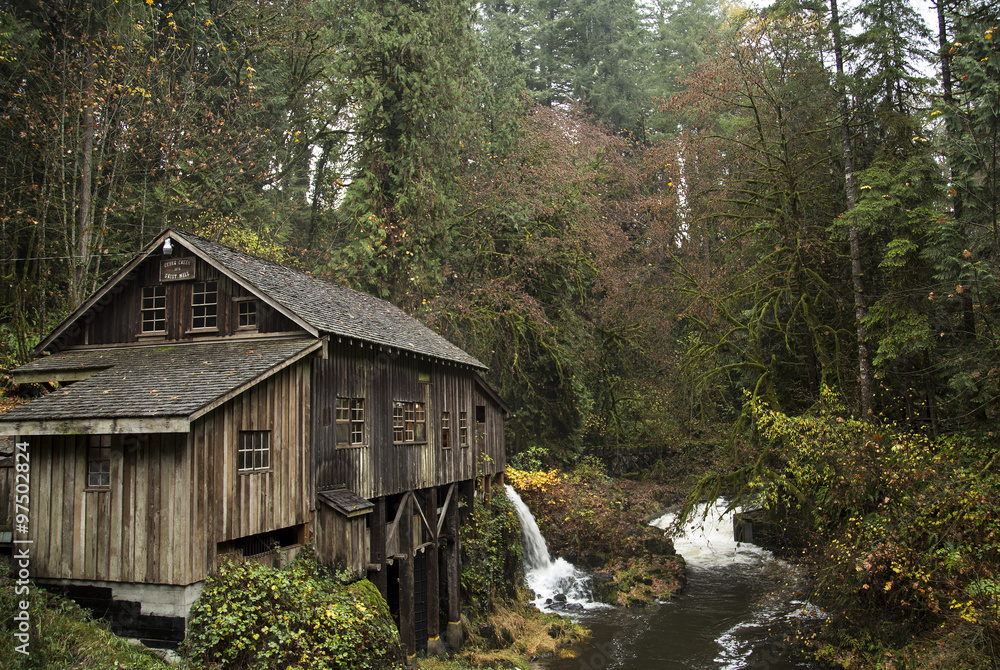 Cedar Creek Grist Mill, 1876