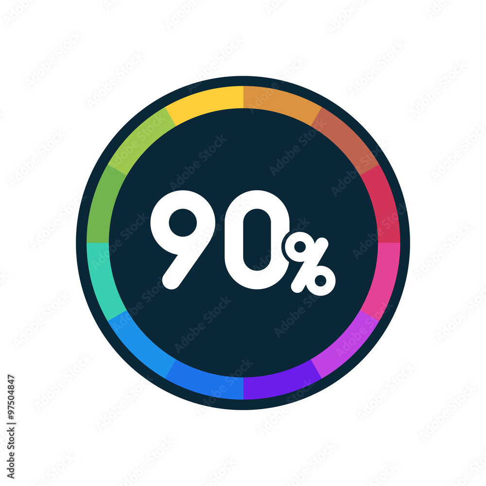 Colorful Web-Button Colorful Web-Button