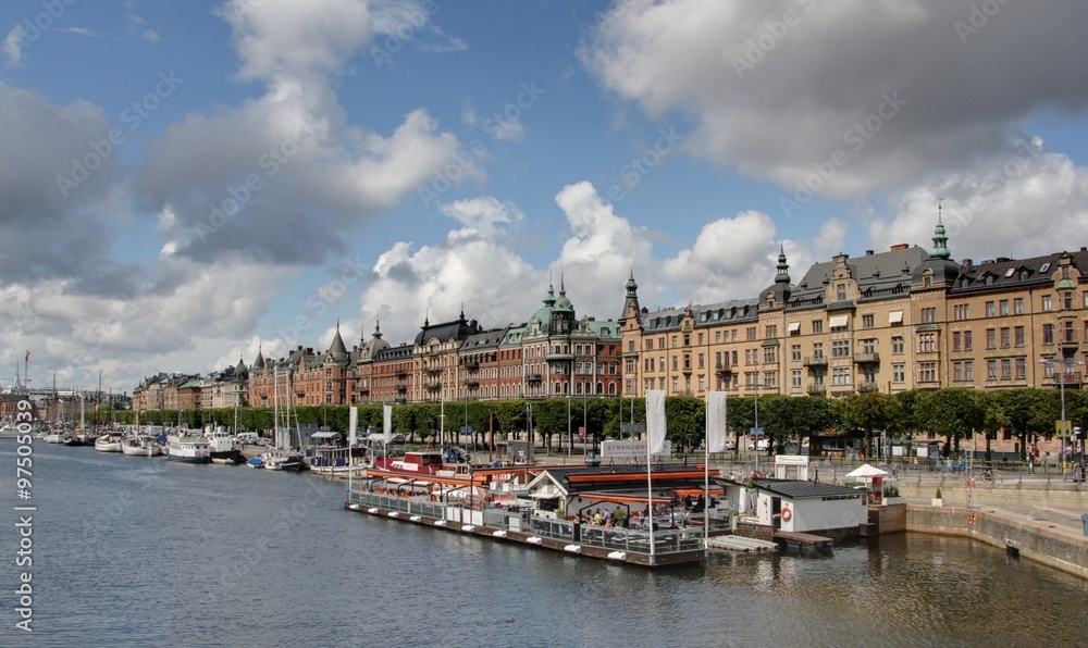 stockholm et son fjord