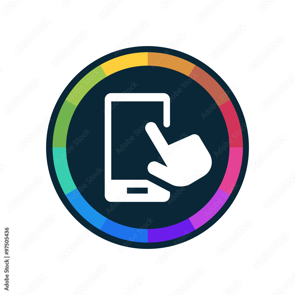 Colorful Web-Button Colorful Web-Button
