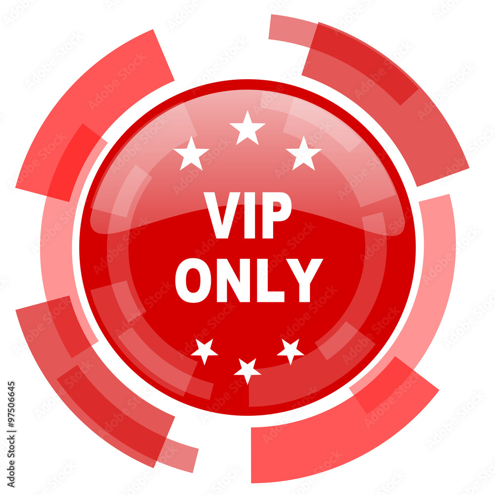 vip only red glossy web icon vip only red glossy web icon