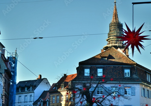 Herrnhuter Sterne in Freiburg photo