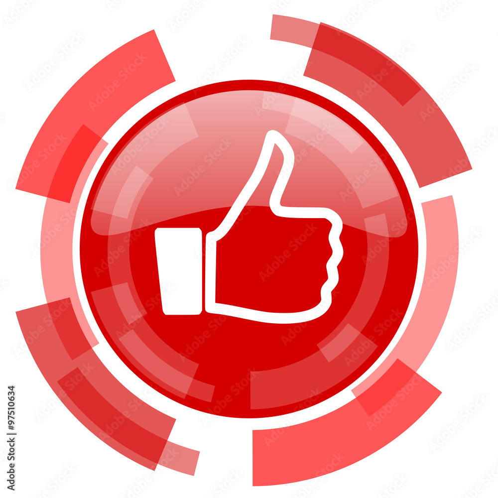 like red glossy web icon like red glossy web icon