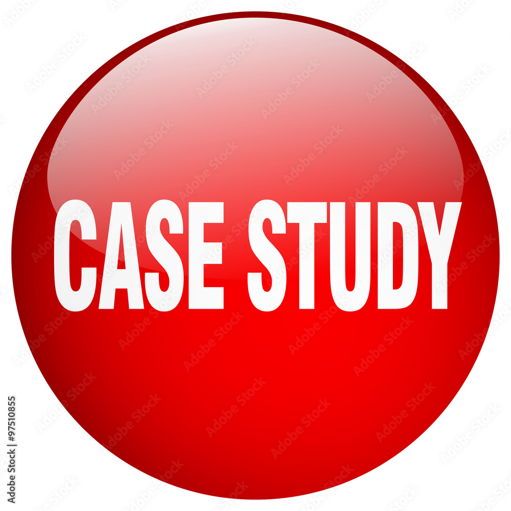 case study red round gel isolated push button case study red round gel isolated push button