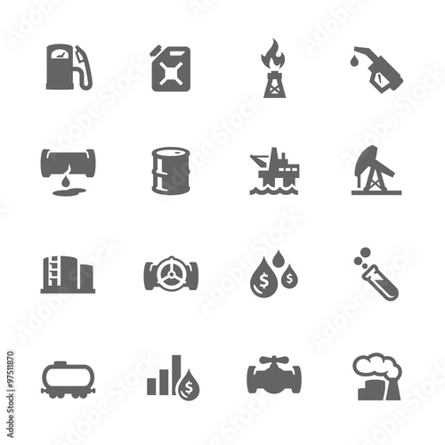 Simple Oil Icons
