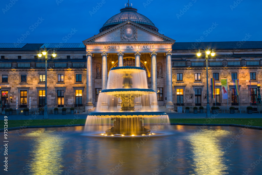 Kurhaus Wiesbaden StockFoto Adobe Stock