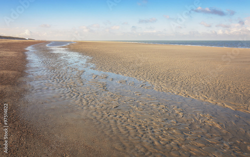 Sea view of the North Sea.