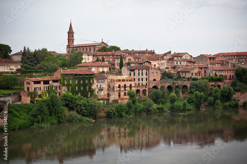 Old town of Albi, France