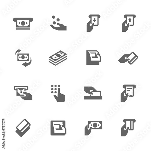 Simple ATM Icons