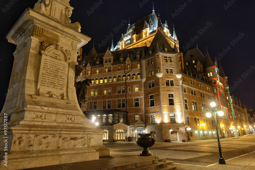 Obraz premium Chateau Frontenac