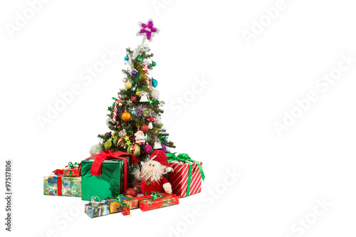 christmas tree presents © dinostock