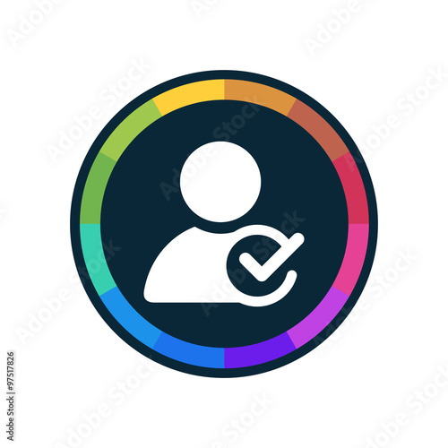 Colorful Web-Button