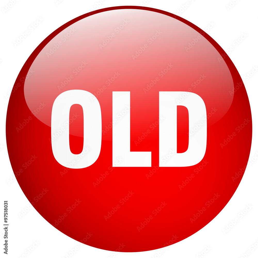 old red round gel isolated push button old red round gel isolated push button