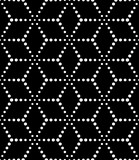 Vector modern seamless sacred geometry pattern dots, black and white abstract geometric background, pillow print, monochrome retro texture, hipster fashion design