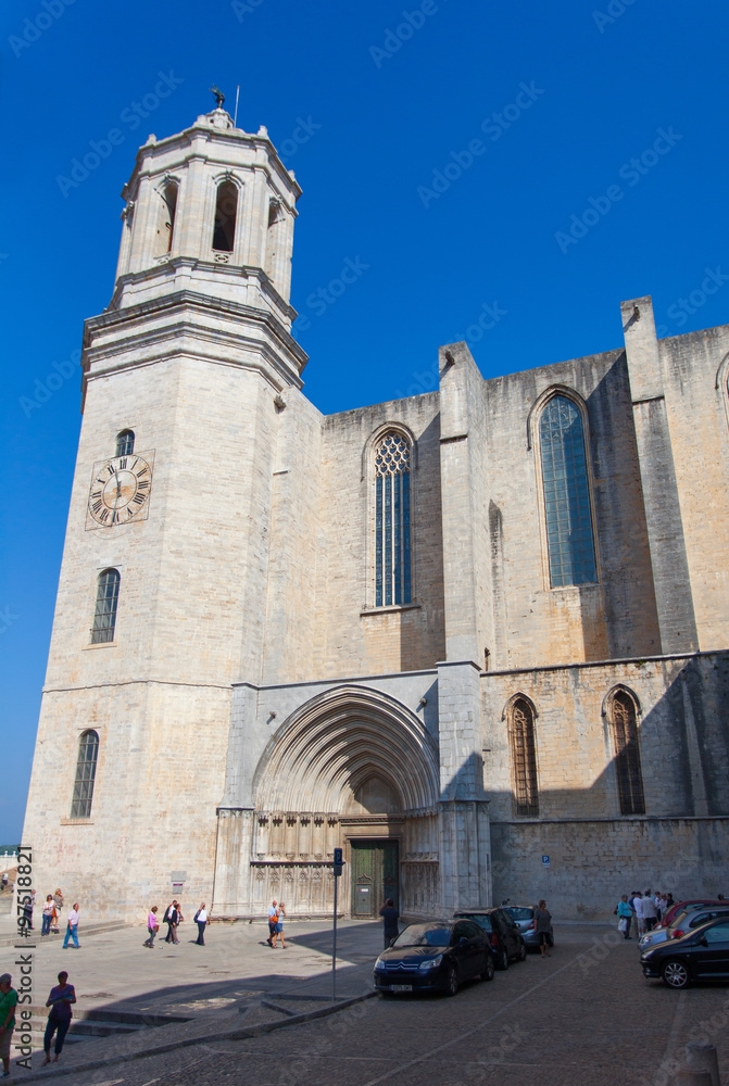 Кафедральный собор. Жирона. Каталония, Испания.
