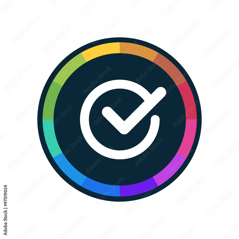 Colorful Web-Button Colorful Web-Button