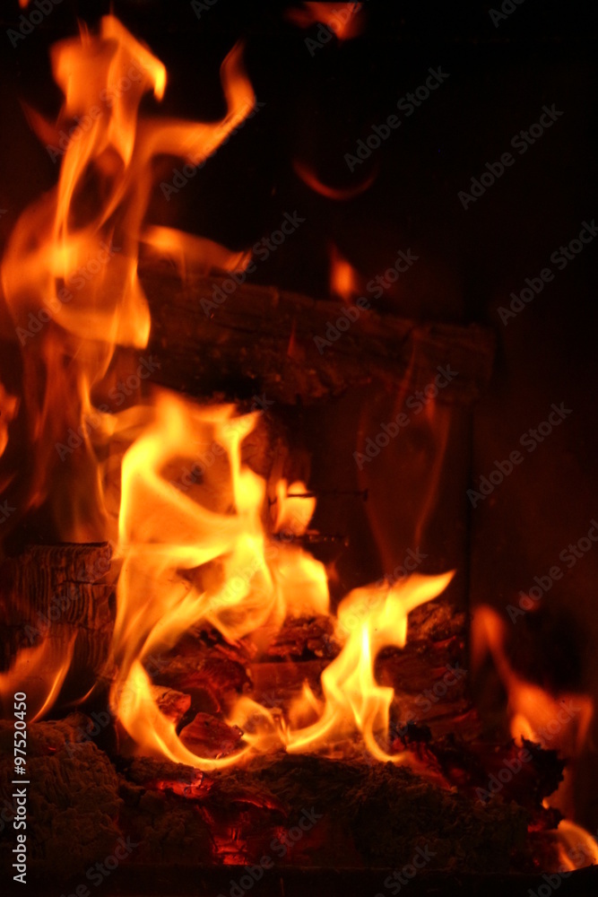 Kaminfeuer