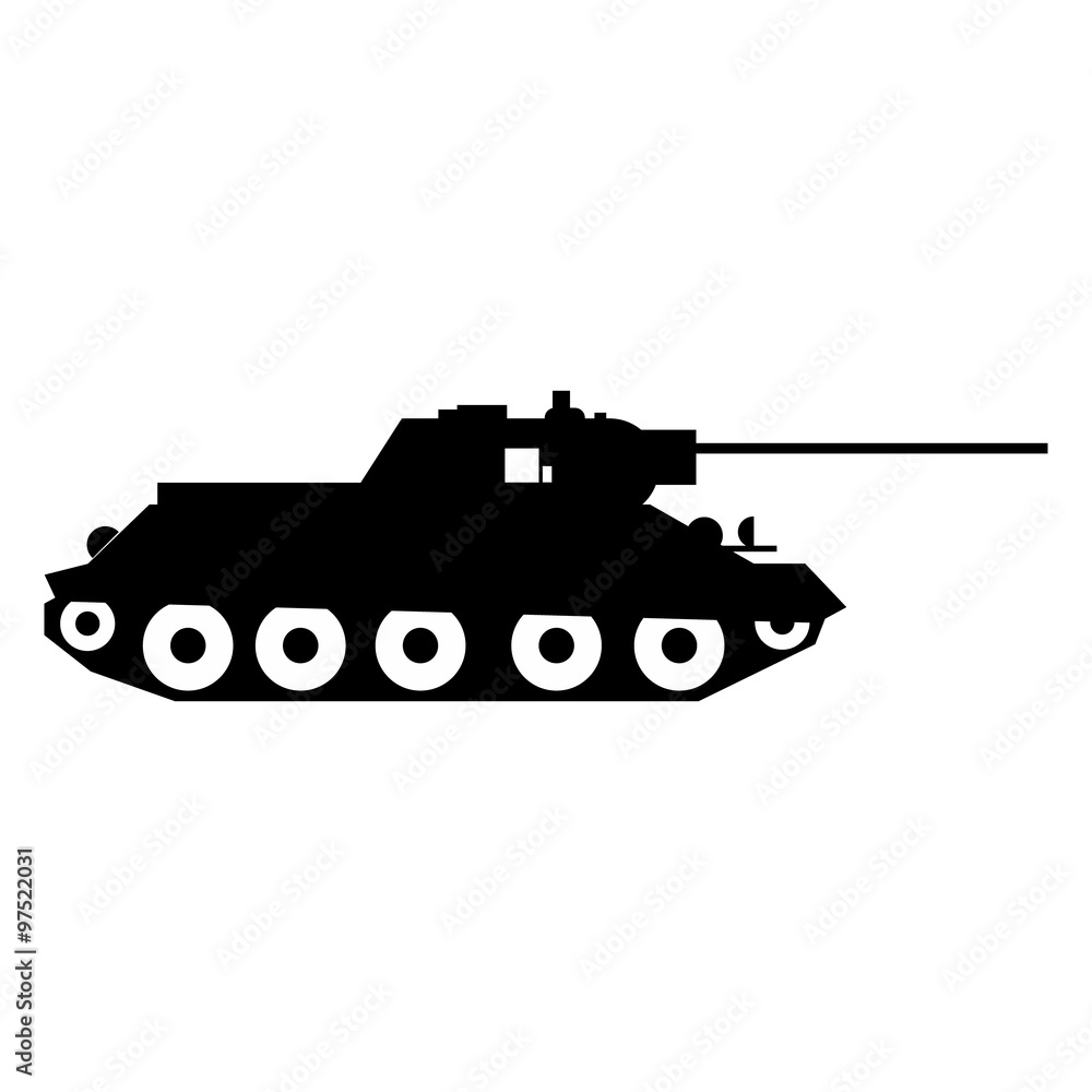 Tank simple icon Tank simple icon