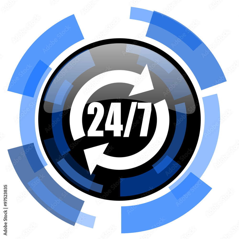 service black blue glossy web icon service black blue glossy web icon