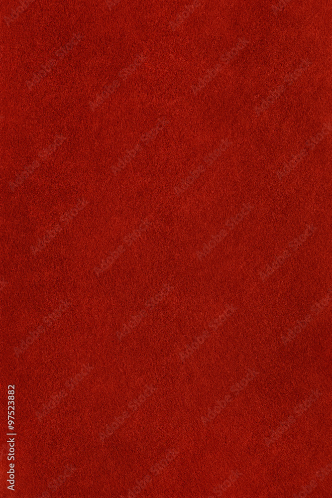 Red felt background