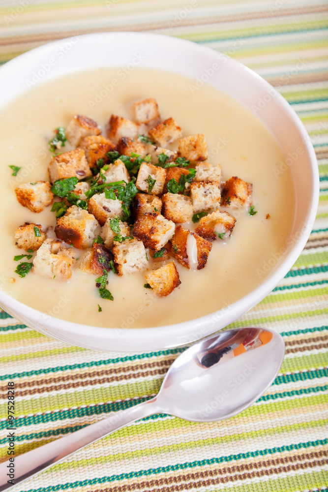 Chestnut cream soup Chestnut cream soup