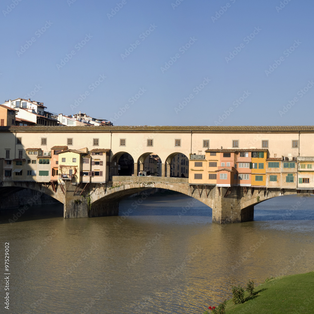Florence. The Ponte Vecchio Bridge
