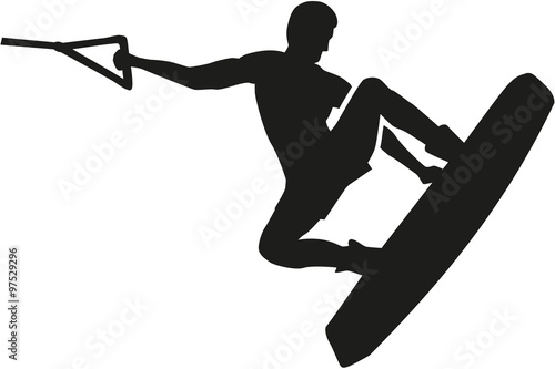 Wakeboarding jump
