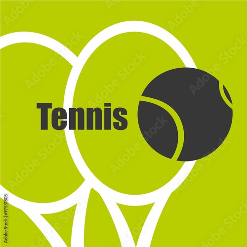 tennis sport design 