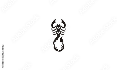  tribal scorpion king design photo