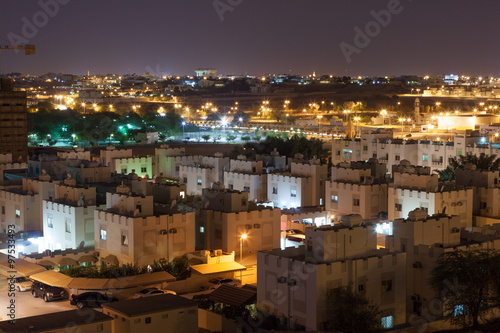 Residential area in Riffa, Bahrain photo