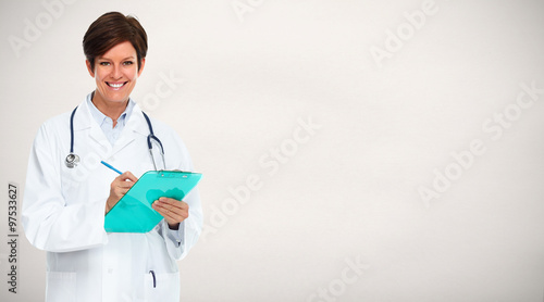 Doctor pharmacist woman.