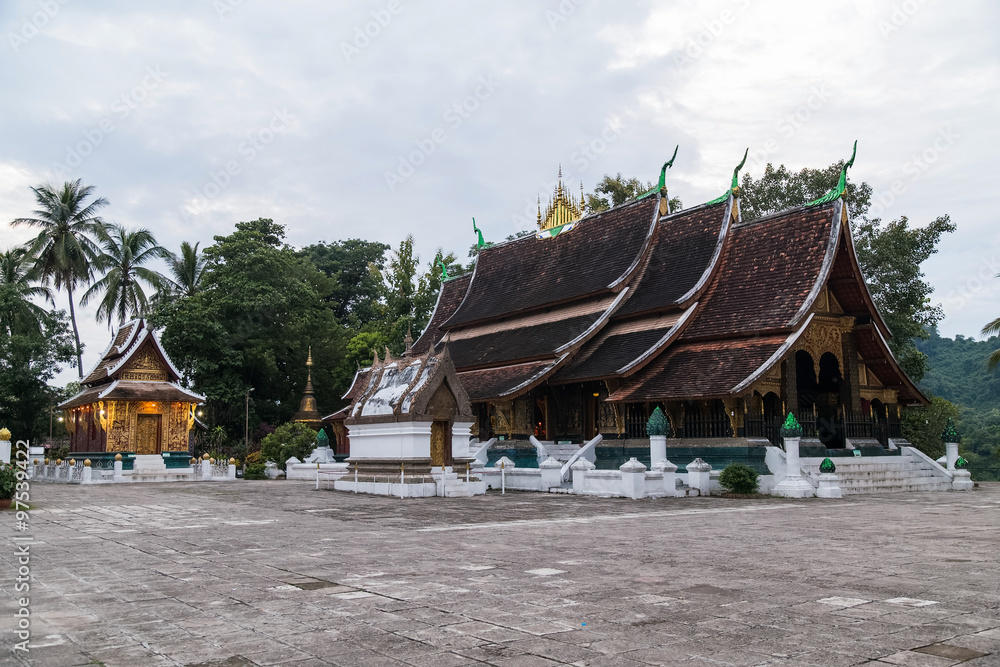 Wat Xieng Thong Buddhist temple in Luang Prabang,  Laos