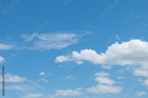 Fototapeta Naklejka Na Ścianę i Meble -  clouds and blue sky weather background