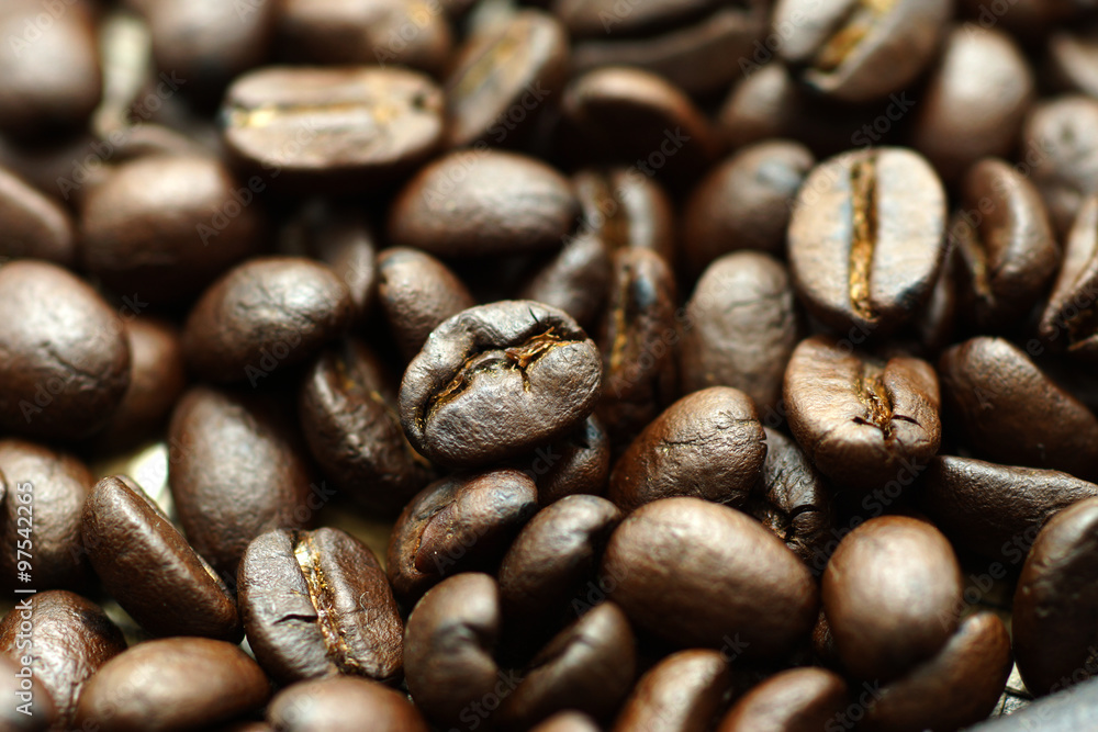 Fototapeta premium roasted coffee beans