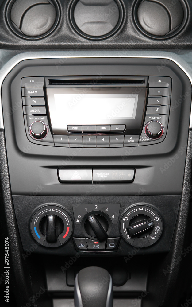 Fototapeta premium New Car Interior