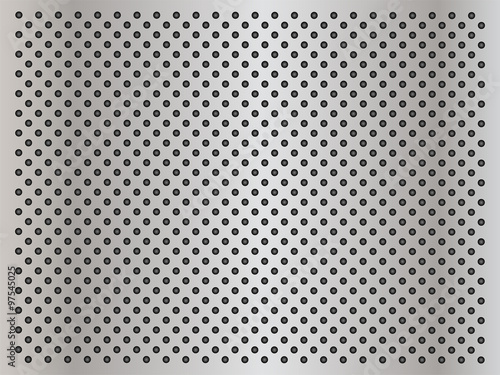 Vector gray metal steel or aluminum texture