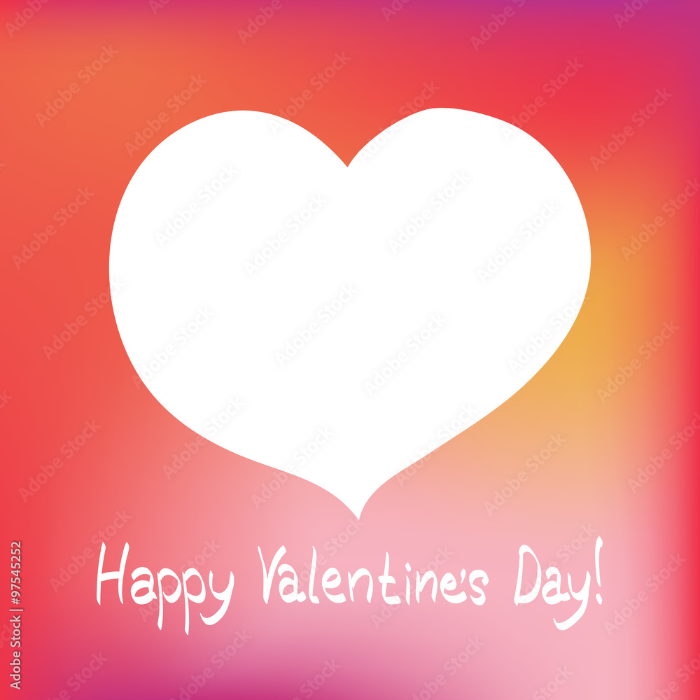Valentines day postcard Valentines day postcard