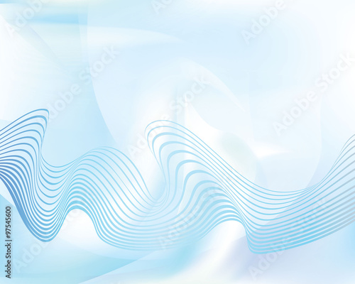 abstract blue background wawe layout design