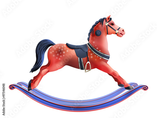 Rocking horse realistic