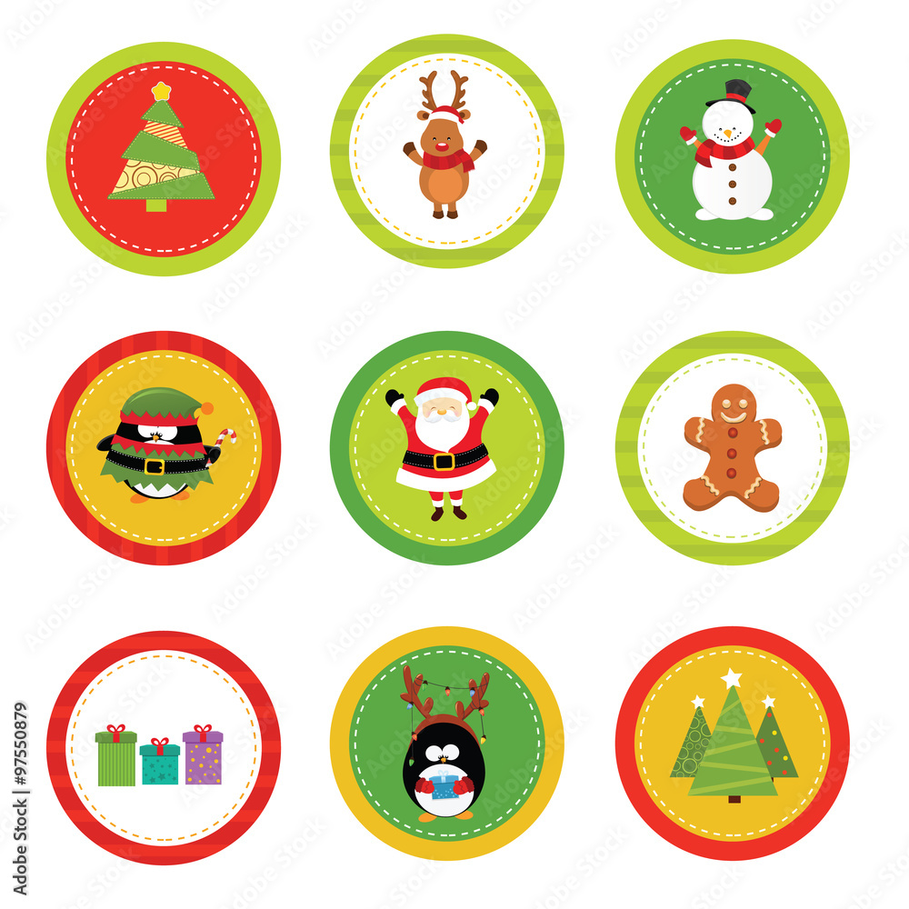 Christmas Labels Christmas Labels