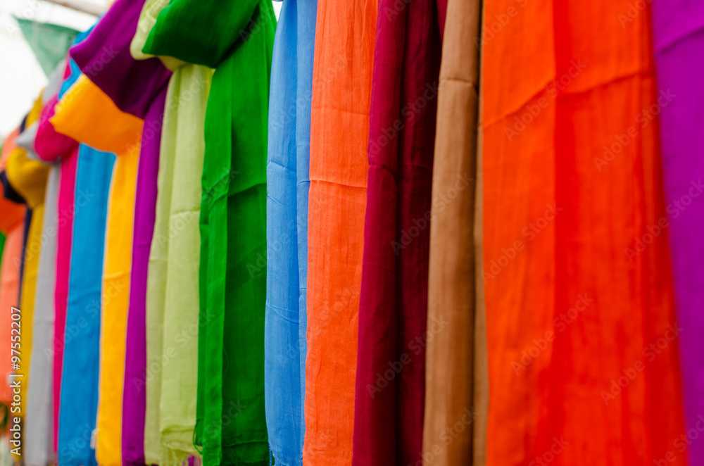 Fabrics rainbow