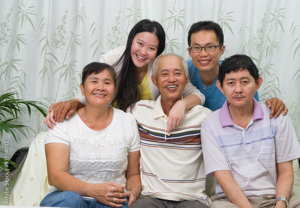 Asian family Asian family