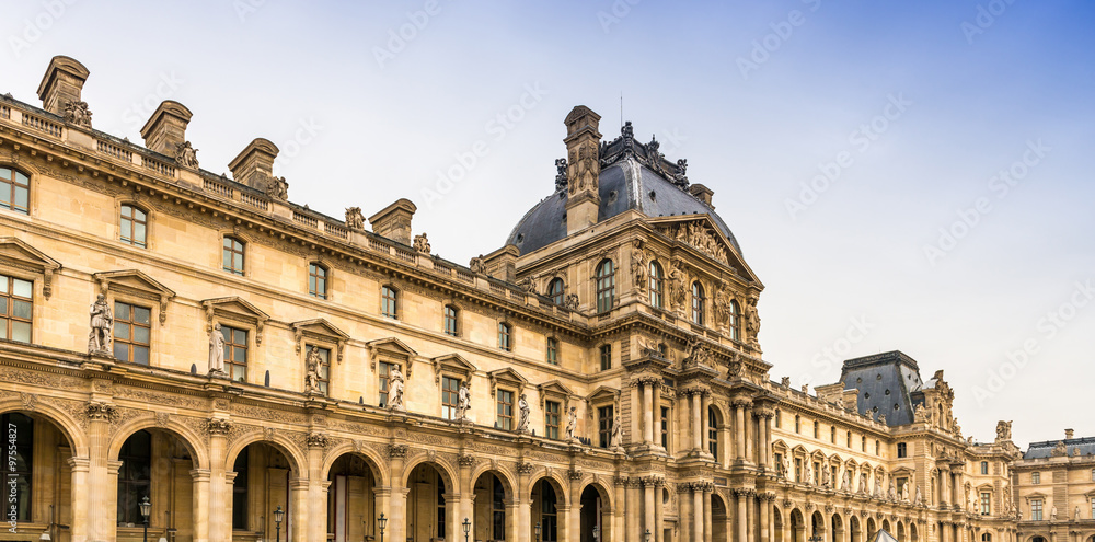 Aile Richelieu au musée du Louvre à Paris, en île de France, France