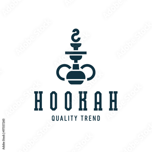 Hookah smoking shisha tobacco brand for your company, a quality logotype