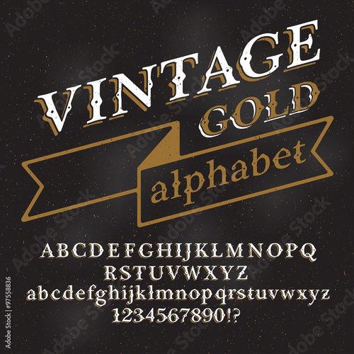 Retro Font set